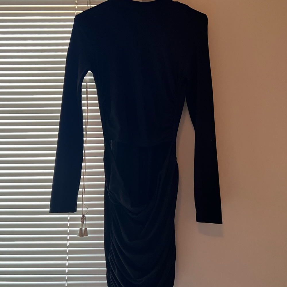 Fashion Nova Black Cut Out Dress